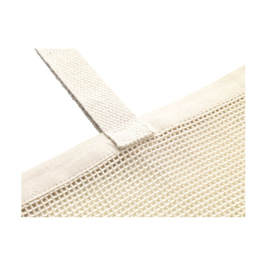 Logo trade mainoslahjat ja liikelahjat kuva: Natura Organic Mesh Shopper (180 g/m²) ostoskassi