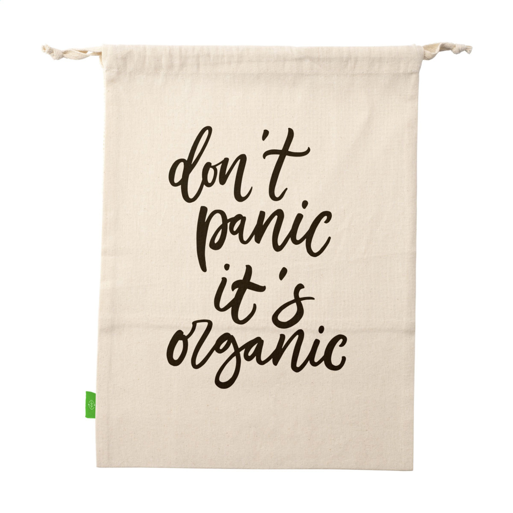 Logotrade mainostuotet kuva: Natura Organic GOTS Mesh Bag (120 g/m²) hedelmäpussi