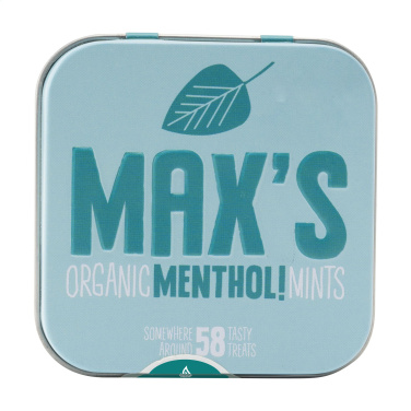 Logo trade mainostuotet tuotekuva: Max's Mints Organic Menthol Mints