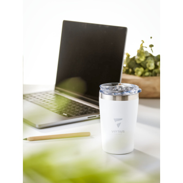 Logo trade mainoslahja ja liikelahja tuotekuva: Re-Steel RCS kierrätetty kahvimuki 380 ml lämpökuppi