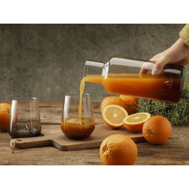 Logotrade mainoslahja tuotekuva: Smokey Water Glass 450 ml