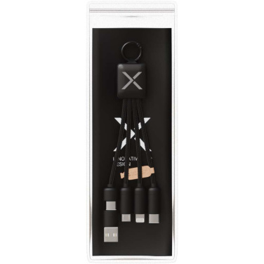 Logotrade mainoslahjat ja liikelahjat tuotekuva: SCX.design C13 15 W:n 5-in-1-latauskaapeli