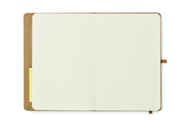 Logo trade liikelahja mainoslahja tuotekuva: A5 muistikirja kierrätyspaperis