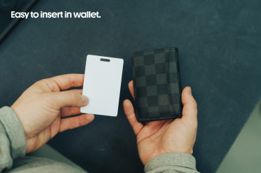 Logotrade liikelahjat mainoslahjat tuotekuva: Findcard RCS kierrätysmuovinen tavaranseurantakortti