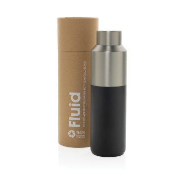 Logotrade liikelahjat mainoslahjat tuotekuva: Fluid RCS kierrätysteräksinen vesipullo 600ML