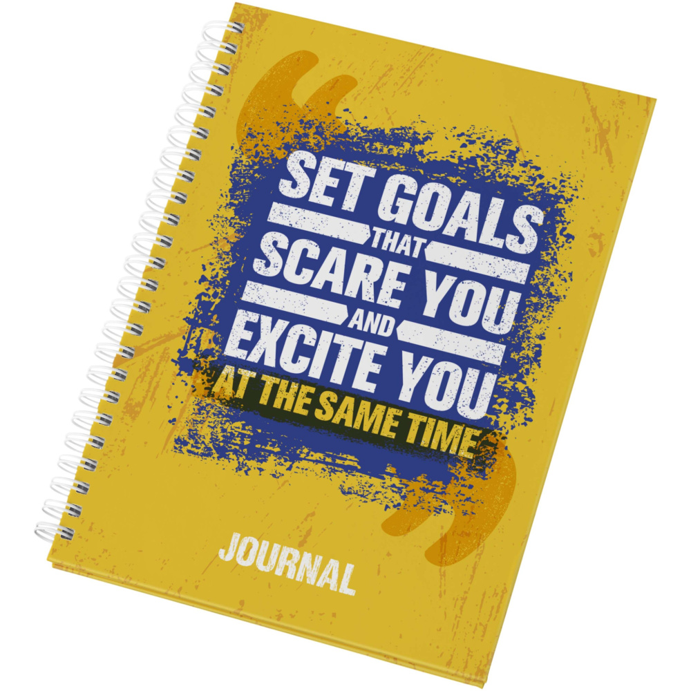 Logo trade liikelahjat tuotekuva: Desk-Mate® kovakantinen A5-muistio