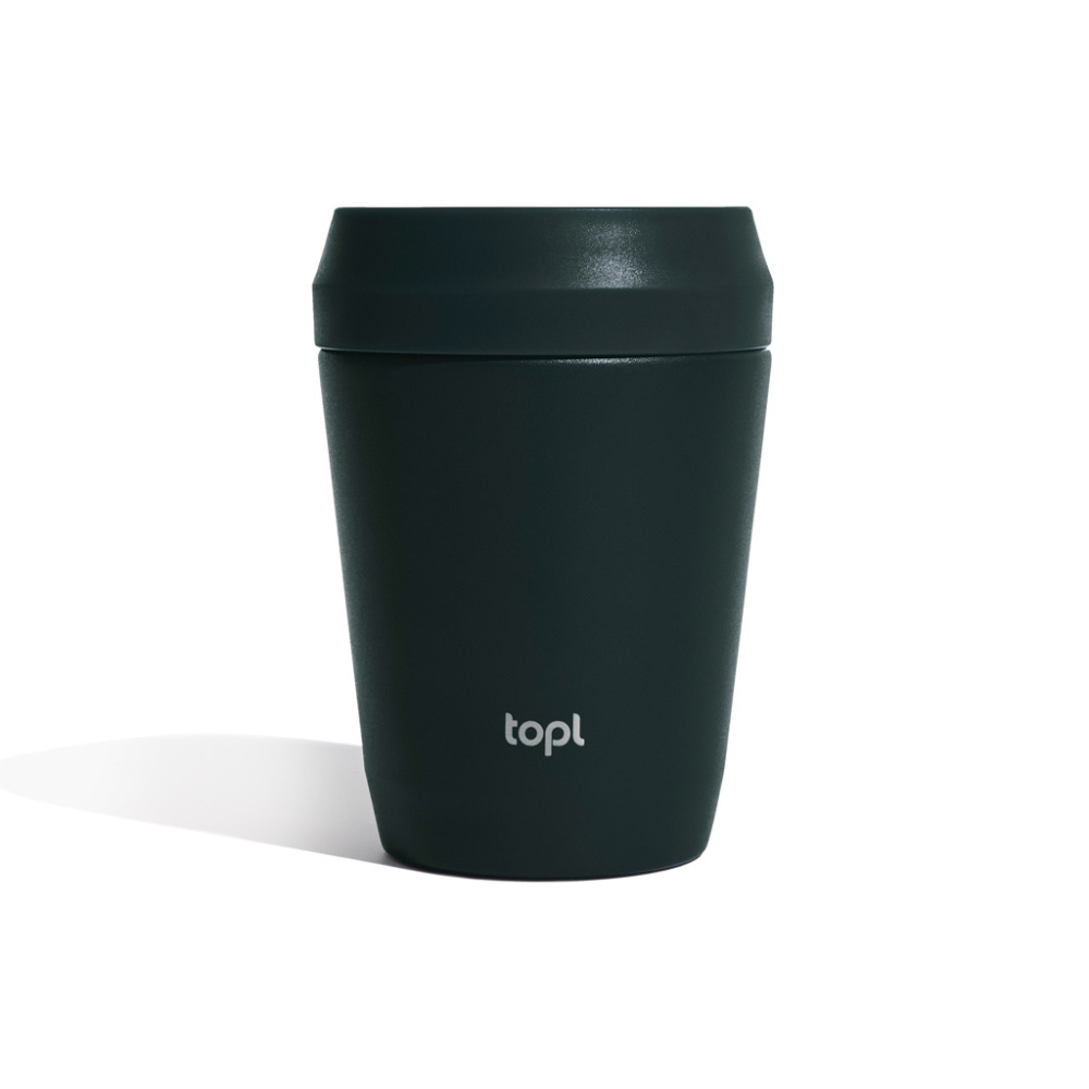 Logotrade liikelahja tuotekuva: Topl Kierrätysteräs To Go Tumbler patentoitu 360 kansi 235ml