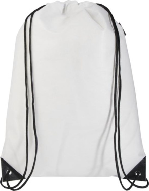 Logo trade liikelahjat tuotekuva: Evergreen GRS-kierrätetty nyörisulkimellinen kuitukangaskassi 5 l