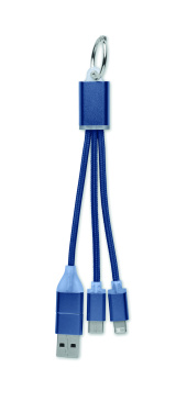 Logotrade mainostuote tuotekuva: 4 in 1 latauskaapeli tyyppi C