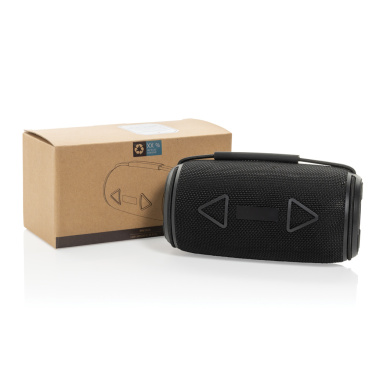 Logotrade liikelahjat kuva: Prisma RCS -kierrätysmuovinen 16 W vedenpitävä kaiutin, IPX4