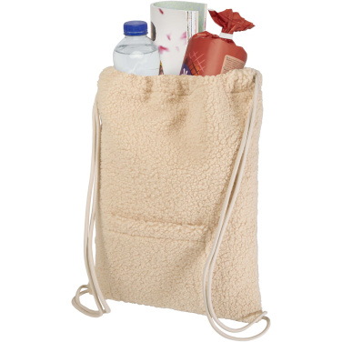 Logotrade mainoslahjat kuva: Bear GRS-kierrätetty kiristysnyörilllinen reppu, 9 l