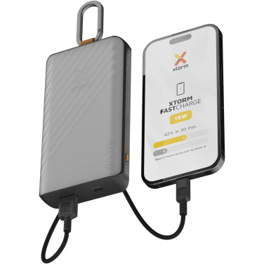 Logo trade mainoslahjat ja liikelahjat kuva: Xtorm XG2S101 Go2 aurinkovaravirtalähde valolla, 10 000 mAh ja 15 W