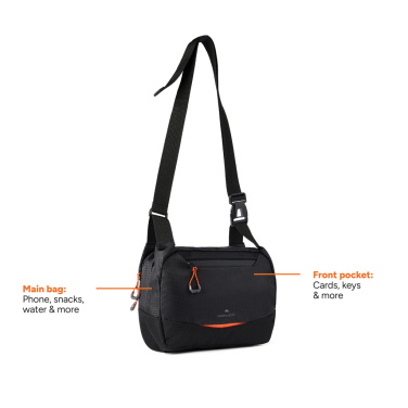 Logo trade mainostuote kuva: Nordic Drift Trail RCS Crossbody-laukku 4L