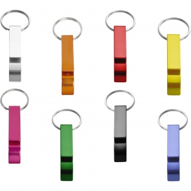 Logotrade reklaminės dovanos nuotrauka: Tao buteliuko ir skardinių atidarytuvo raktų pakabukas