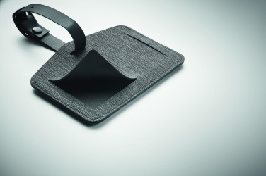 Logotrade reklaminės dovanos nuotrauka: Bagažo etiketė su apsauga nuo pametimo