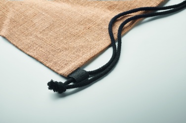 Logotrade ziemassvētku dāvanas foto: Džutas aukliņu soma