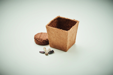 Logotrade ziemassvētku dāvanas foto: Saulespuķu audzēšanas komplekts