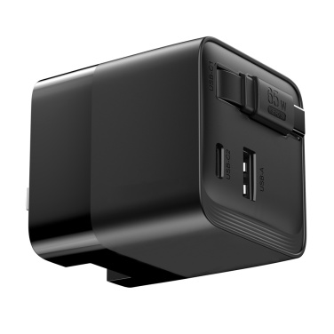 Logotrade korporatīvās dāvanas foto: Urban Vitamin Mendocino 65W GaN lādētāja ievelkams kabelis