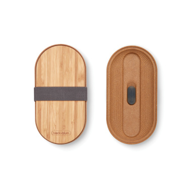 Logotrade dāvanas foto: Black+Blum nerūsējošā tērauda dubultā Bento kaste