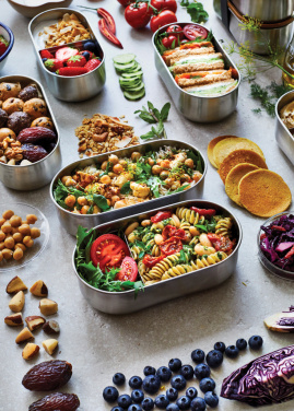 Logotrade korporatīvās dāvanas foto: Black+Blum nerūsējošā tērauda dubultā Bento kaste