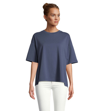 Logotrade ziemassvētku dāvanas foto: BOXY WOMEN OVERSIZE T-KREKLS