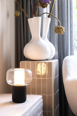 Logotrade ziemassvētku dāvanas foto: Lux RCS pārstrādātas plastmasas 10W skaļruņa lampa