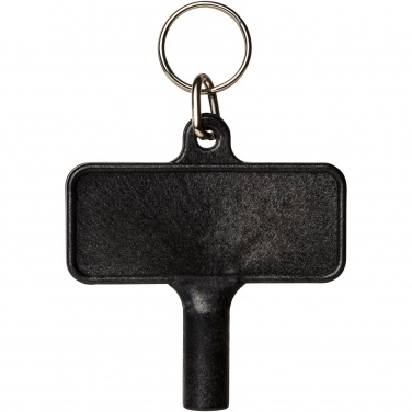 Логотрейд pекламные cувениры картинка: Ключ для крана Маевского Largo из пластмассы с кольцом для брелока