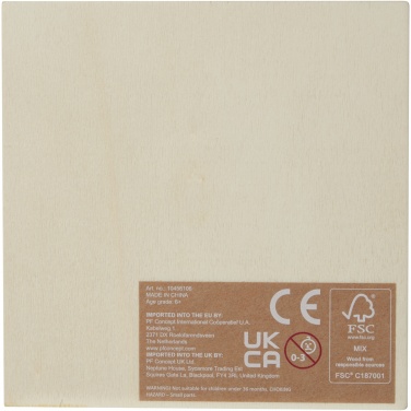 Лого трейд бизнес-подарки фото: Деревянная головоломка Bark