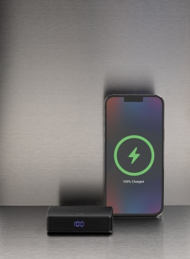 Логотрейд pекламные cувениры картинка: FlashCharge RCS rplastic 10000 мАч быстрая зарядка powerbank