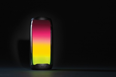 Лого трейд бизнес-подарки фото: Динамик Lightboom 10 Вт из переработанного пластика RCS