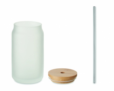 Логотрейд pекламные cувениры картинка: Банка для коктейлей 400 мл