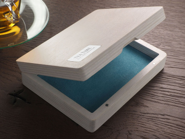 Лого трейд бизнес-подарки фото: Деревянный ящик 1819121