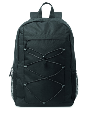 Логотрейд pекламные подарки картинка: 600D RPET polyester backpack