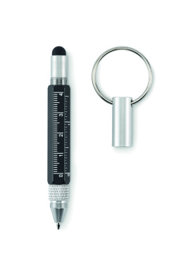 Логотрейд pекламные продукты картинка: Key ring with twist action pen