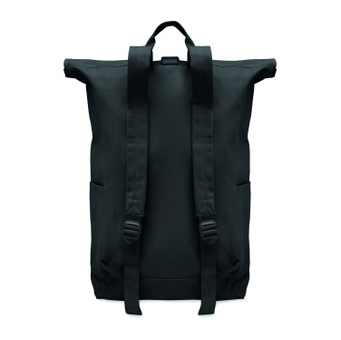 Логотрейд pекламные подарки картинка: Roll top backpack 390 gr/m²