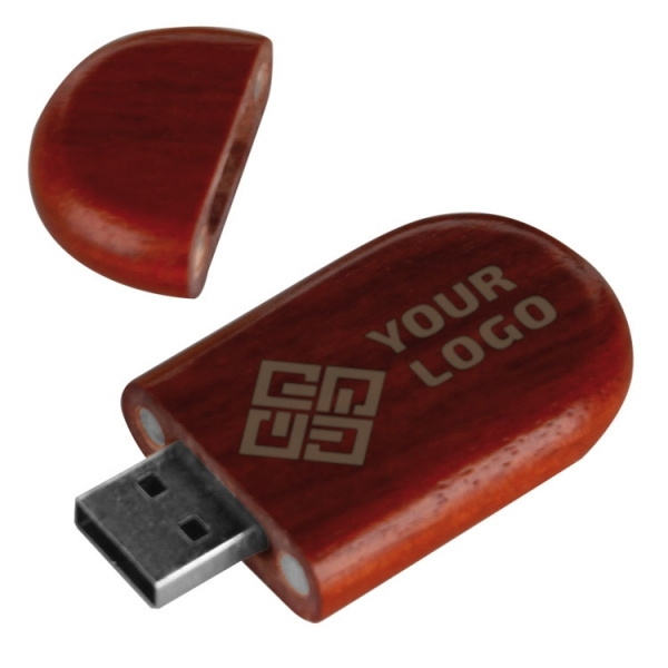 Лого трейд pекламные продукты фото: Деревянная USB-флешка
