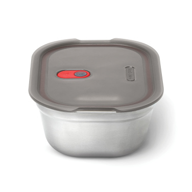 Логотрейд бизнес-подарки картинка: Черный + Blum набор из 3-х контейнеров для хранения еды (маленький, средний, большой)