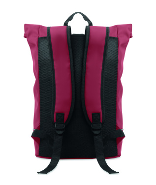 Лого трейд pекламные продукты фото: Laptop 15" roll top PU backpack