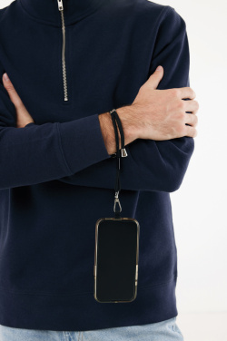 Логотрейд pекламные cувениры картинка: Регулируемый держатель для телефона CarryLoop RCS из переработанного ПЭТ на запястье