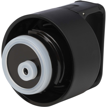 Логотрейд pекламные подарки картинка: Бутылка для воды с вакуумной изоляцией Astra объемом 600 мл из меди и переработанной нержавеющей стали, сертифицированной по стандарту RCS