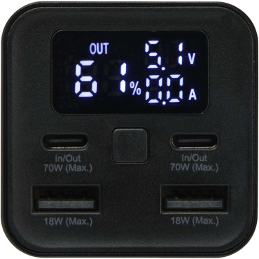 Лого трейд pекламные cувениры фото: Acamar портативное зарядное устройство для ноутбука из переработанного алюминия емкостью 20,000 мАч мощностью 70 Вт