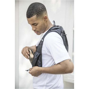 Лого трейд бизнес-подарки фото: Nomad жилет для бега из переработанного материала, сертифицированного согласно GRS, с питьевой системой на 5 л