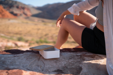 Логотрейд pекламные подарки картинка: Ланч-бокс RCS RPP с бамбуковой крышкой