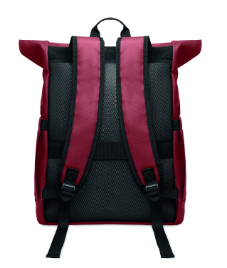 Логотрейд бизнес-подарки картинка: Rolltop laptop rucksack 600D