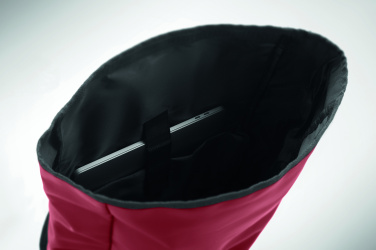 Лого трейд бизнес-подарки фото: Rolltop laptop rucksack 600D