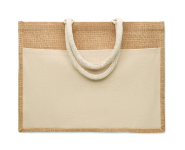 Логотрейд pекламные подарки картинка: Jute shopping bag