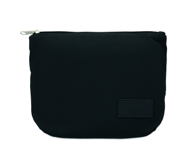 Лого трейд pекламные подарки фото: Corduroy cosmetic bag