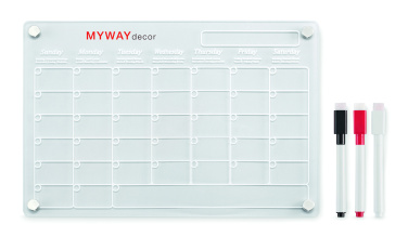 Логотрейд pекламные подарки картинка: Magnetic acrylic planner