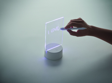 Лого трейд pекламные cувениры фото: Light-up LED memo board