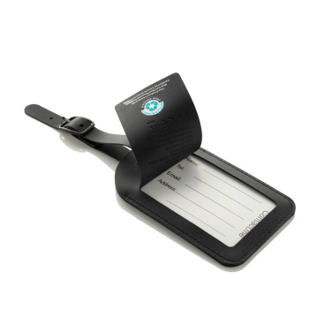 Логотрейд pекламные подарки картинка: Багажная бирка Globefind Dual RCS с функцией определения местоположения по всему миру.